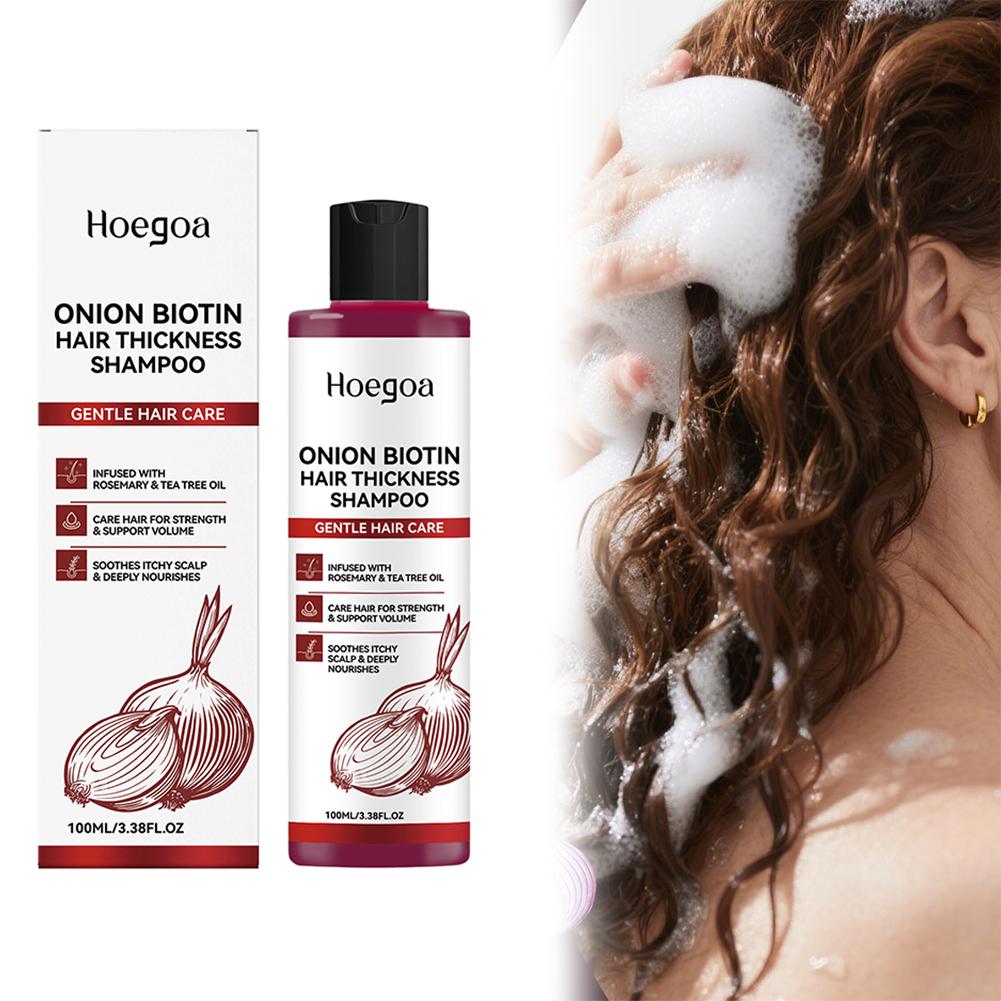 Biotin Shampoo Thickening - Champú de biotina y cebolla de