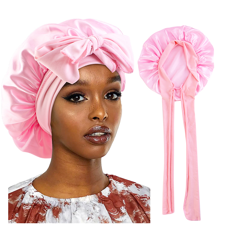 Hair Care China - Nuevo gorro de dormir de satén