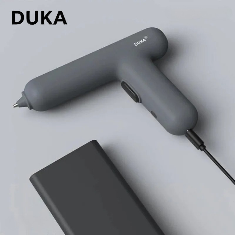 Glue Gun Hair - Pistola de pegamento termofusible eléctrica DUKA