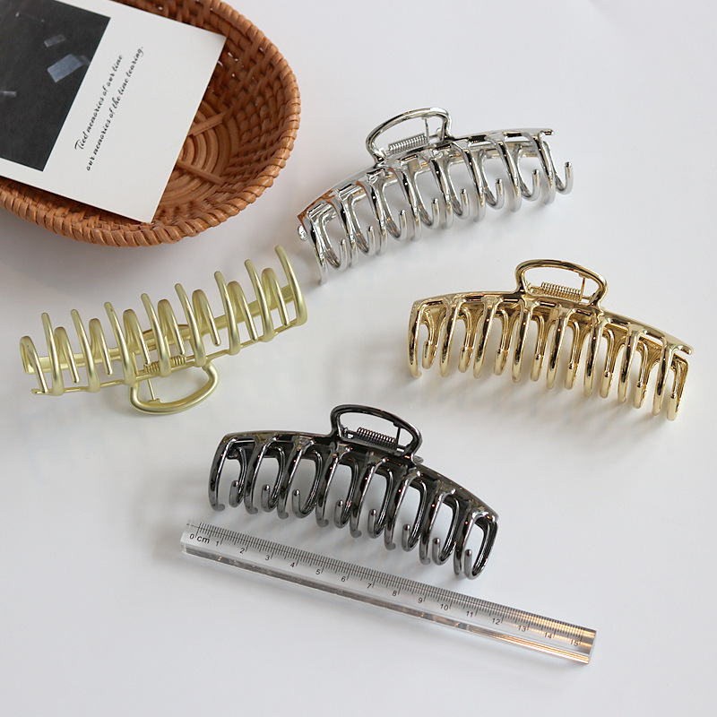 Hair Clip Claw Large - Clip de agarre grande de metal