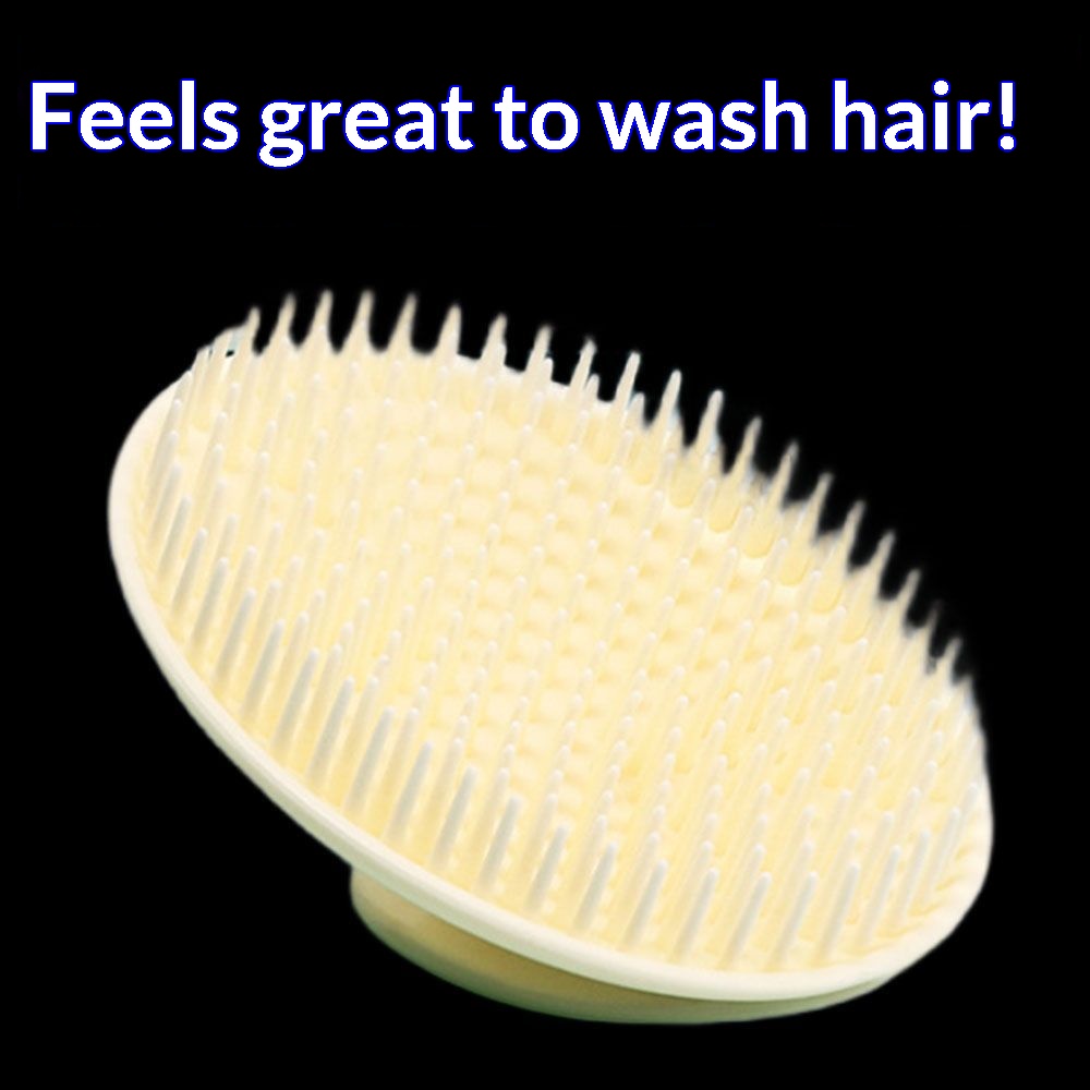 Cepillo Masajeador de Silicona - Hair Care Products reseña y precio