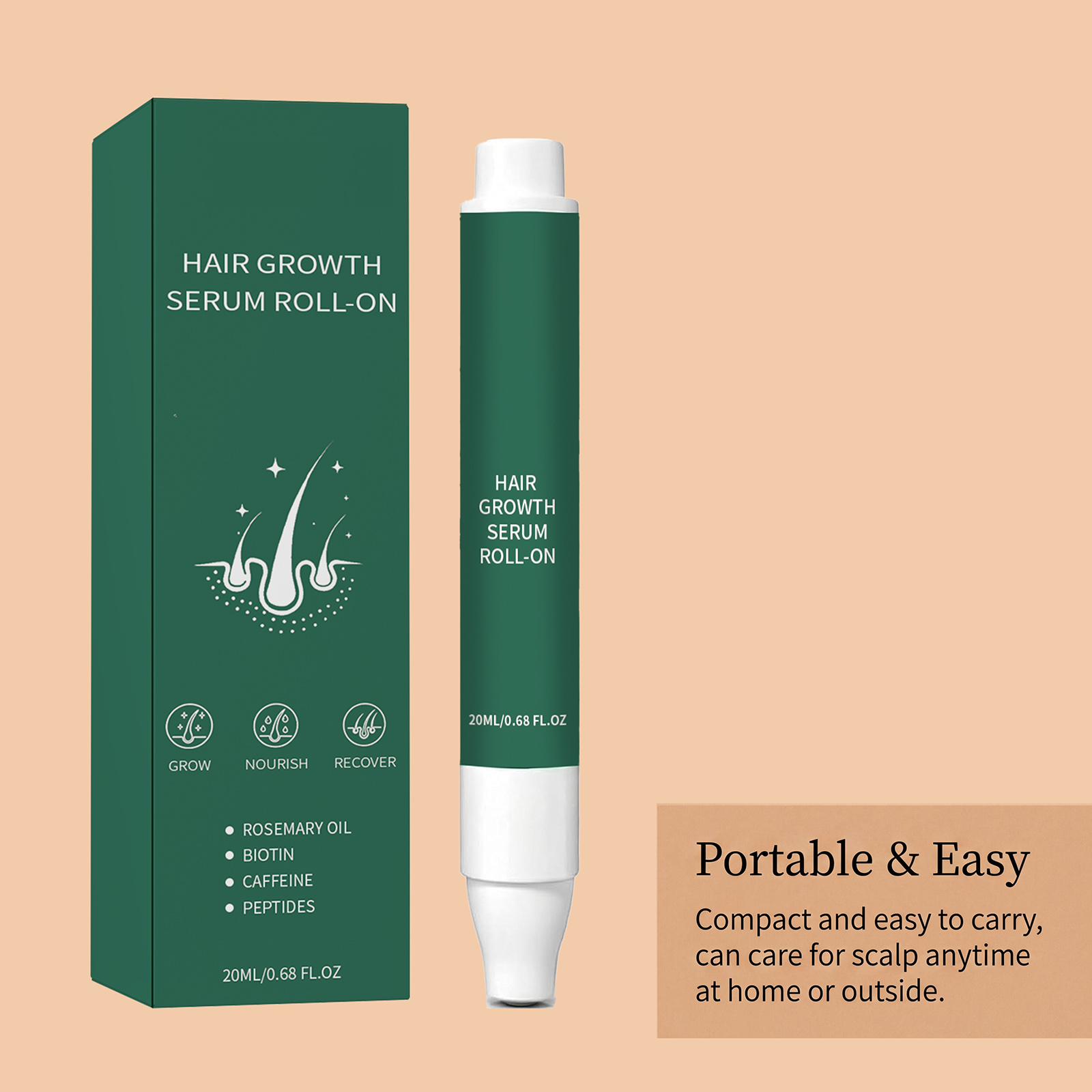 Suero para el crecimiento del  - Hair Growth Serum Oil reseña y precio