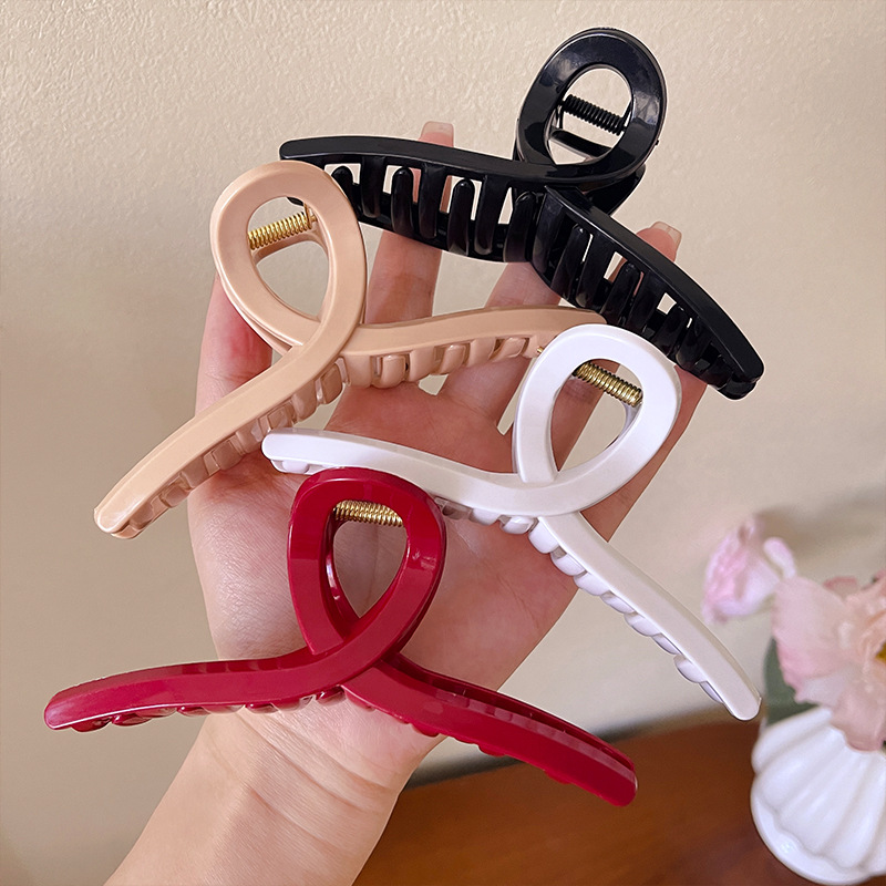 4 pinzas grandes de silicona s - Hair Clip Claw Large reseña y precio