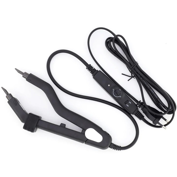 Extensión de cabello, hierro c - Glue Gun Hair reseña y precio
