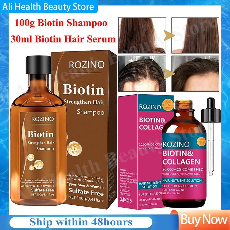 Champú de biotina para el cabe - Biotin Shampoo Thickening reseña y precio
