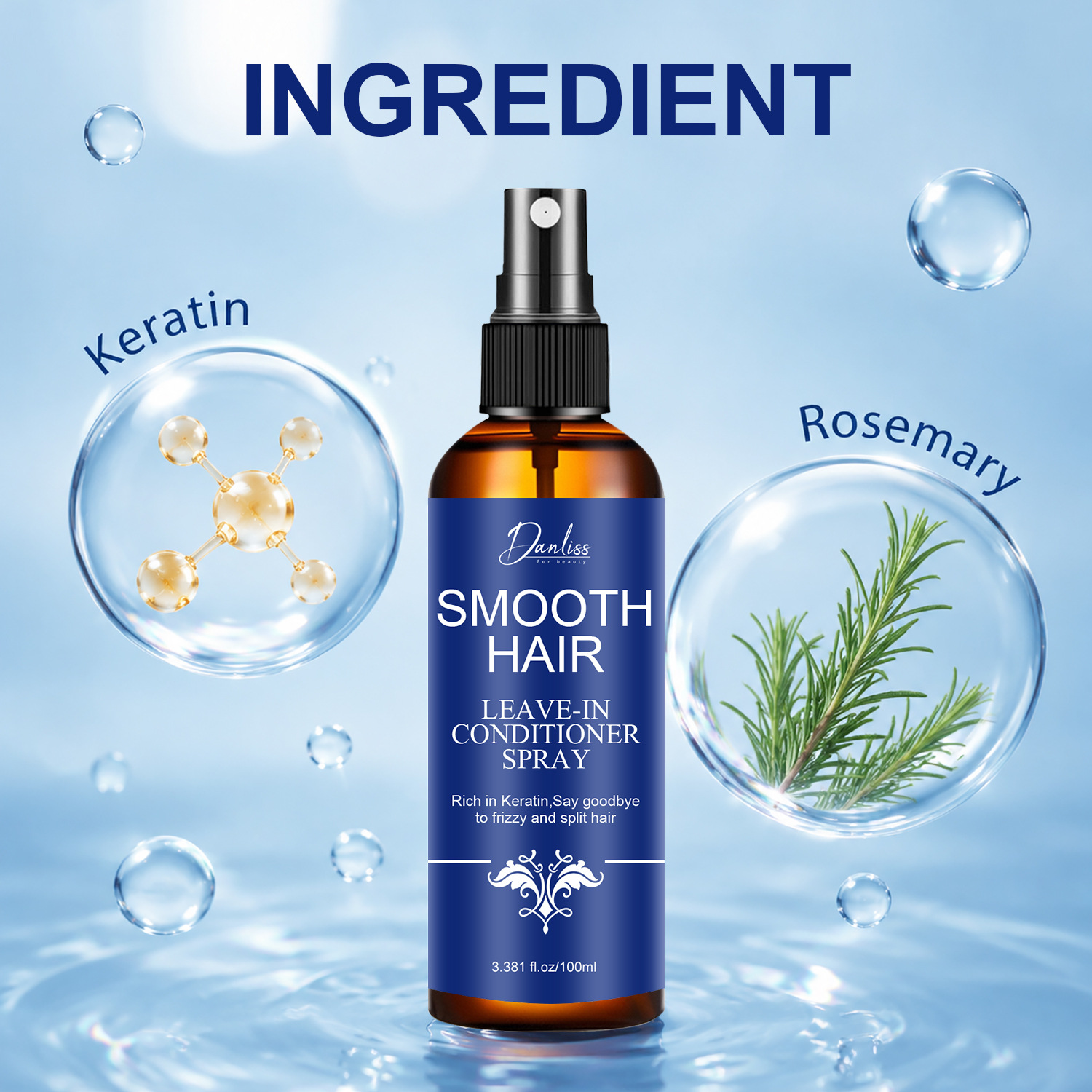 Acondicionador en spray sin en - Hair Care Heat Protectant reseña y precio