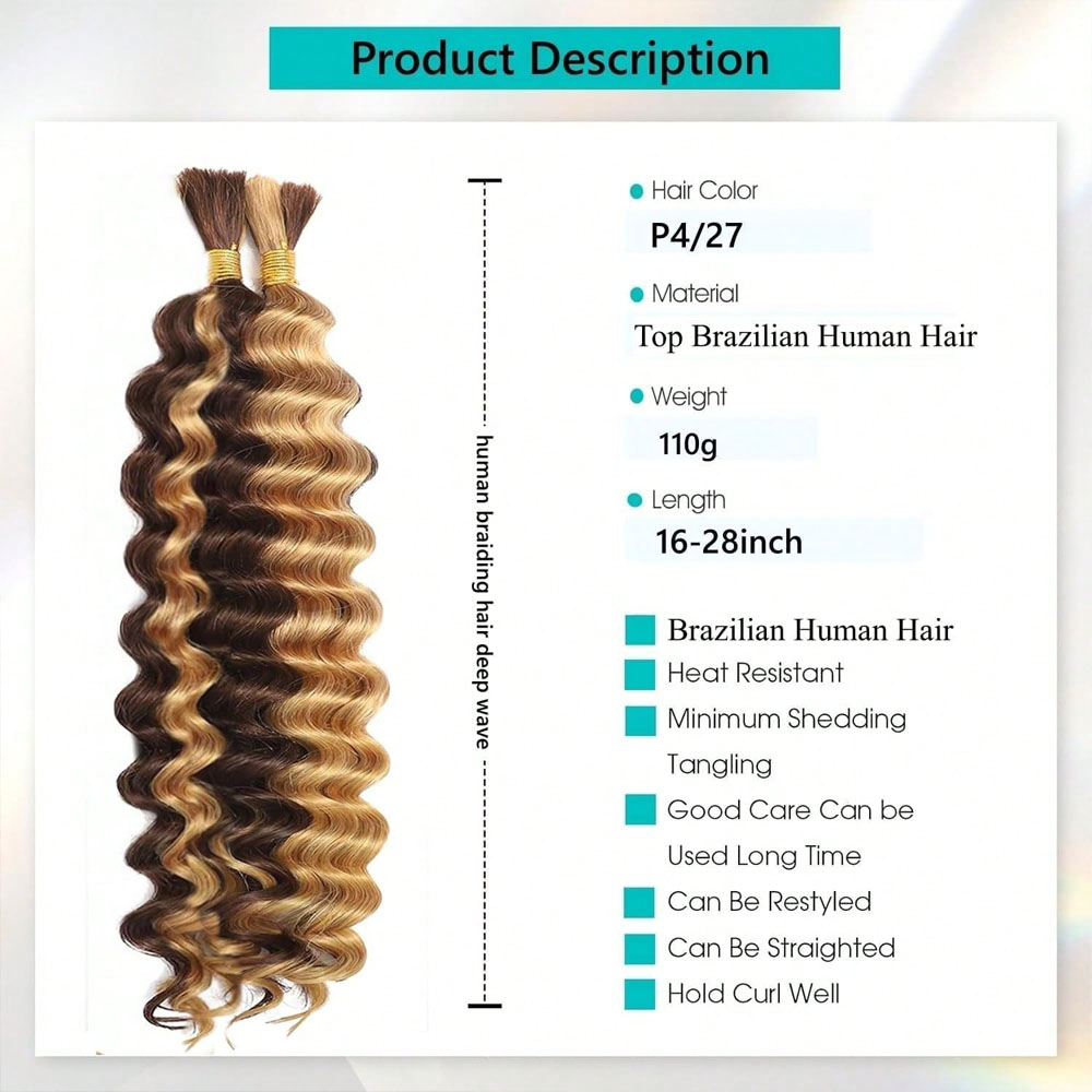 Cabello Humano para Trenzar, 1 - Hair Care For Wavy Hair reseña y precio